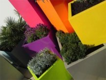Vasi per piante colorati